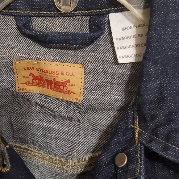 Levi's denim jacket sz xs - Picture 3 of 5